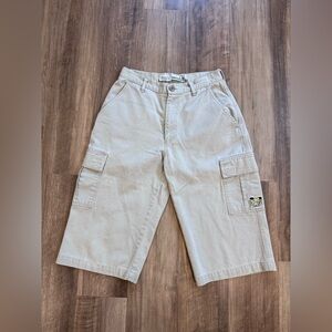 Buggirl RARE Vintage Y2K Raver Skater Baggy Shorts with Embroidered Logo